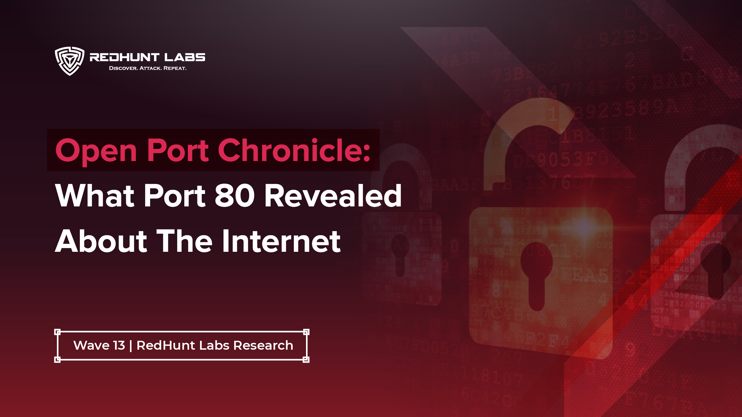 Open Port Chronicle: What Port 80 Revealed About The Internet | Wave 13 | Project Resonance